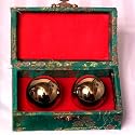 Emperors Golden Chinese Stress Balls - Chinese Exercise Balls