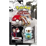 Pokemon Throw Poke Ball B&W Series #1 Oshawott (Water Type Starter With Poke Ball)IMAGE