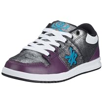 Zoo York Footwear The Sparkler 41519 BKPR, Damen Sneaker, grau