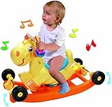 Pavlov'z Toyz 2-in-1 Rocking and Wheeled Electronic Pony Set