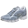 Saucony Women's Grid Sinister Running Shoe,Blue/Silver,7.5 M