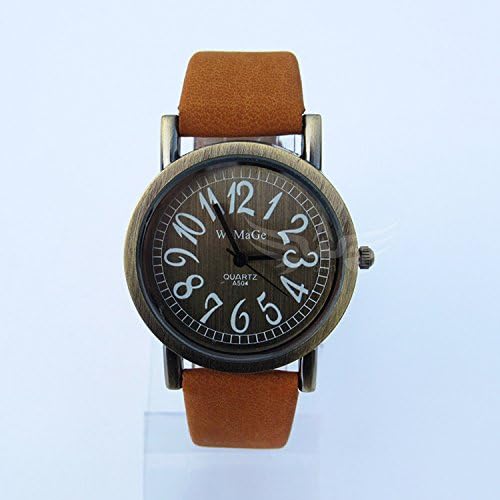 Personalized fashion PU leather round table electronic smart waterproof watch