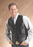 Western Nappa Lamb Vest