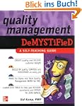 Quality Management Demystified