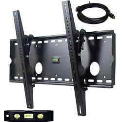 VideoSecu Black Tilting Wall Mount Bracket for Samsung LN-S3251D LCD 32 inch HDTV TV with Free 7 ft HDMI Cable 1AE