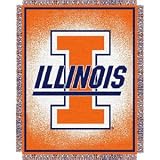 Illinois Fighting Illini 48x60 Jacquard Acrylic Throw