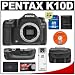 Pentax K10D Digital SLR Camera Body + Pentax D-BG2 Battery Grip + 16GB Card + Battery + Case + Cameta Bonus Accessory Kit (Camera Refurbished by Pentax U.S.A.)