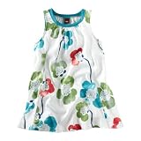 Tea Collection Girls 2-6X Moon Orchid Trapeze Dress