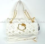 Hello Kitty Handbag Shoulder Bag Tote Purse White