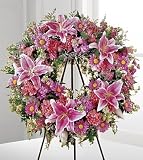 We Fondly Remember Funeral Flower Wreath