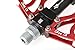 RockBros Bike Pedals Cycling Sealed Bearing Pedals (Red)