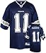 Drew Bledsoe Reebok NFL Navy Replica Dallas Cowboys Jersey