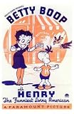 Betty Boop with Henry - Movie Poster / Print -- Custom Framing Available