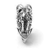 Bling Jewelry Sterling Silver Capricorn the Goat Zodiac Pendant (December 22 to January 19)