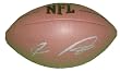 Super Bowl XLVII Bound! Vernon Davis Autographed NFL Wilson Composite Football, San Francisco 49ers, Maryland Terrapins, Proof Photo