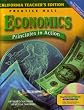 California Teacher's Edition: Prentice Hall Economics Principles in Action, in Association with the Wall Street Journal, Classroom Edition: Teacher Express, Plan*Teach*Assess, Prepare for Class Easily, Access Resources Instantly, Create Tests Quickly (0131334883, 978013133488590000)
