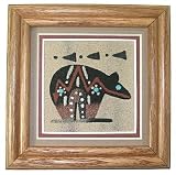Bear Wall Sand Painting 5 1 8 Inch