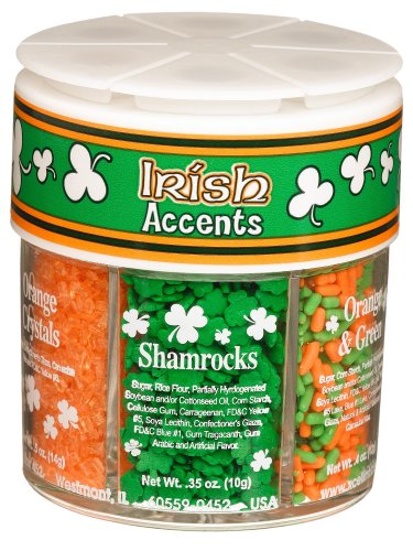 Dean Jacobs 6 Irish Accents, Regular, 3.14-Ounce Jars (Pack of 4) by Dean Jacobs
