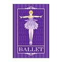 Gallery Wrapped Ballet in Blue I by Grace Riley - (14 x 19")