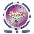 15g Clay Laser Las Vegas Chip - 500