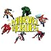 6 x Marvel Heroes Temporary Tattoos