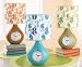Set of 3 Mini Lamps with Tick-Tock Clock Base