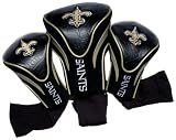 NFL New Orleans Saints 3 Pack Contour Fit Headcover