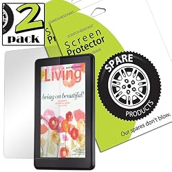 Spare Products (2 Pack) of Amazon Kindle Fire Screen Protectors (CLEAR)