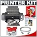 Canon Pixma Pro 9500 Ink Jet Photo Printer + BONUS Extra Canon PGI-9 10-Color Ink Cartridge Value Pack + Canon Fine Art & Photo Paper 13x19 Variety Pack (20 sheets) + Canon Photo 4x6 Glossy Paper (50 sheets) + USB Printer Cable