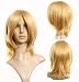 Cosplayland -C241 40cm short layered flip out heat-resistant ( VOCALOID - RIN ) natural Wig - Blond