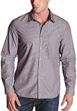 7 for All Mankind Men's Cluster Stripe Woven,Pewter,Medium