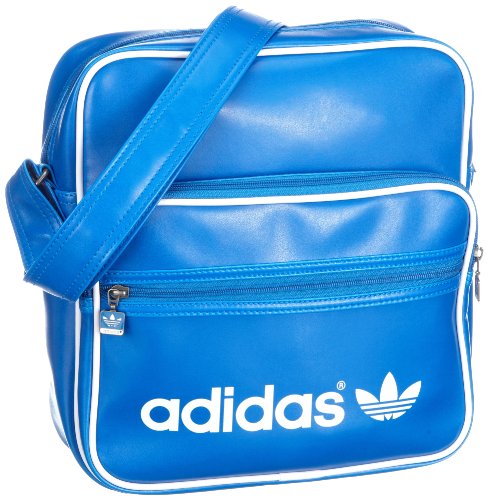 Adidas Uni Umh&auml;ngetasche AC Sir, bluebird/white, 30x28x7 cm, X32597