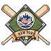 New York Mets High Definition Plaque Clock