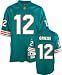 Bob Griese Miami Dolphins Aqua NFL Premier Throwback Jersey
