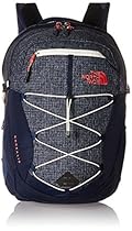 The North Face Women's Borealis Backpack Cosmic Blue Heather/Calypso Coral
