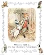 Beatrix Potter Jemima Puddle-Duck Art Print POSTER Fox - 13x19