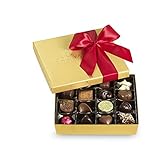 Godiva Chocolatier Red Ribbon Ballotin Valentines Chocolate Gift, 19 Count