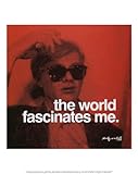 The World Art Poster Print by Andy Warhol, 11x14 The World Art Poster Print by Andy Warhol, 11x14