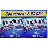 Imodium Multi-Symptom Relief - 2 Pack, 60-Count Total