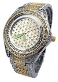 Geneva Elite Iced Out Hip Hop Watch Model 2377 2T