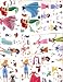 Disney Princess Paper doll Stickers Set of 12 vending