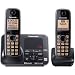 Panasonic KX-TG7622B DECT 6.0 Link-to-Cell via Bluetooth Cordless Phone, Black, 2 Handsets