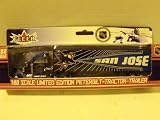 Fleer Collectibles Diecast NHL 1:80 San Jose Sharks Peterbilt Tractor Trailer