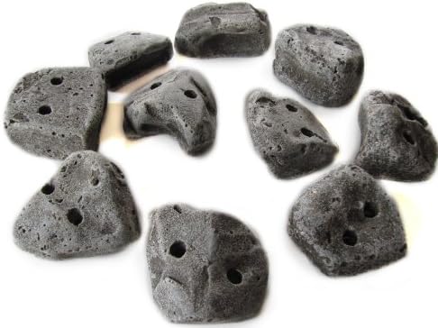 10 KIDS SCREW ON ROCK CLIMBING HOLDS without hardware