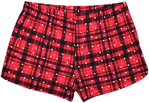 Great Spt Womens Plus Size Summer Sexy Comfortable Lounge Shorts - Red (Size: 4XL)