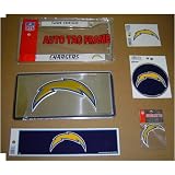 San Diego Chargers NFL Car Combo Pack