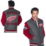 G-Iii Detroit Red Wings Wool Varsity Jacket Extra Large