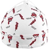 Twins '47 Cleveland Indians Newborn White Team Baby Beanie