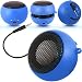 Impexo Blue Super Sound Rechargeable Mini Pocket Size Portab