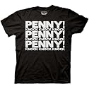 Big Bang Theory Penny Knock Men's T-Shirt, Black, Large